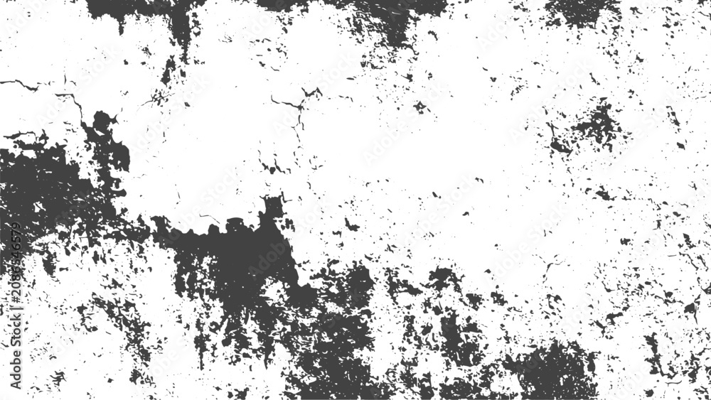 Fototapeta premium Transparent Abstract Grunge Texture with Dust Grain Overlay, Urban Distress Effect, Fine Weathered Noise Pattern, Vintage Monochrome High Detail Vector Illustration.