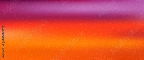 Obraz na plátně Bold grain gradient background blending purple violet fiery red and warm orange
