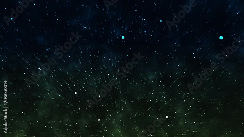 4K Motion Graphic Abstract Atmospheric Earthy Light Streaks and Particles Horizon
