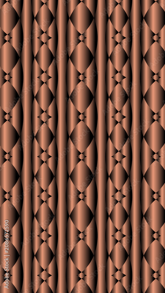 Fototapeta premium seamless pattern of geometric shapes
