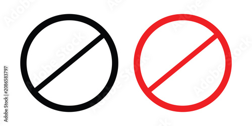 Bild auf Leinwand Stop sign kit for branding