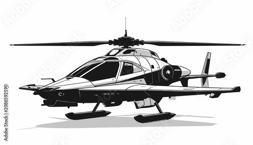 Foto Helicopter Aircraft Rotorcraft Vehicle Transport.