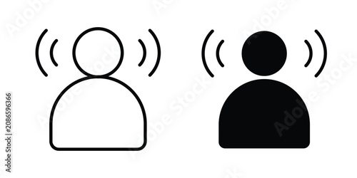Brand awareness icon line art symbols collection