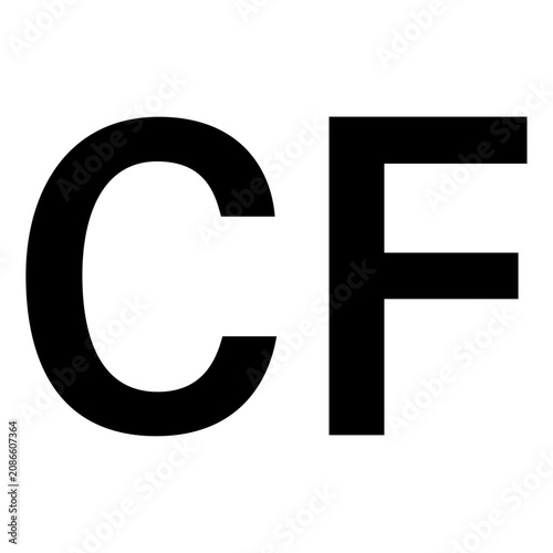 CF black-Vector