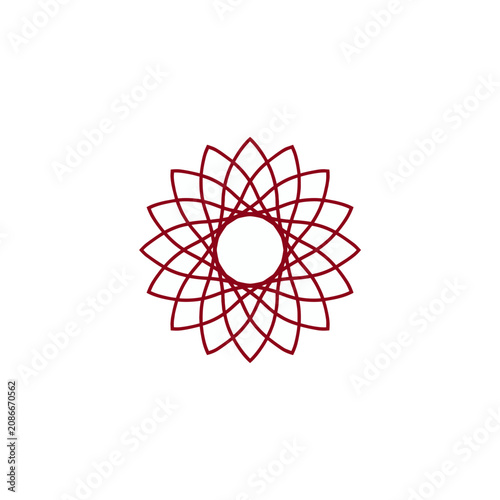 Linear Geometry Rosette