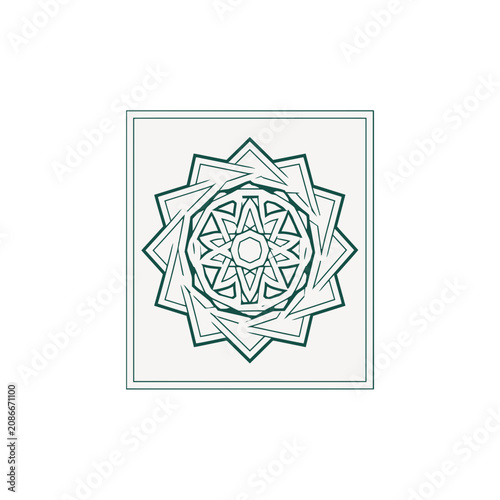Thin Line Decorative Symbol