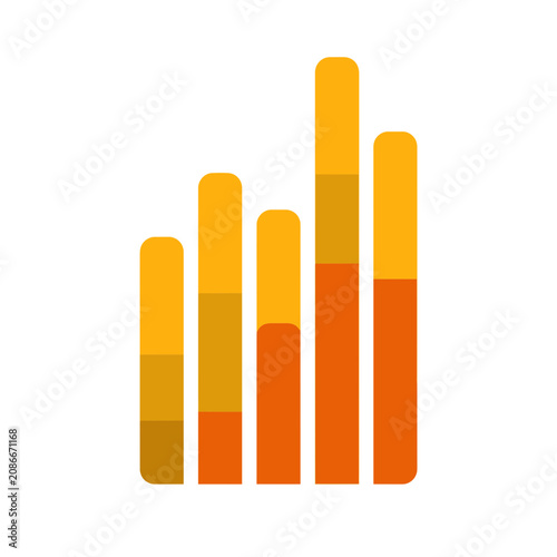 Vertical Sound Bars Composition