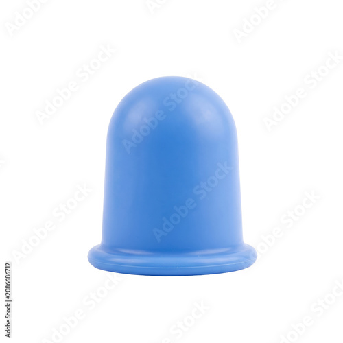 Flexible silicone cupping cup for generic body massage