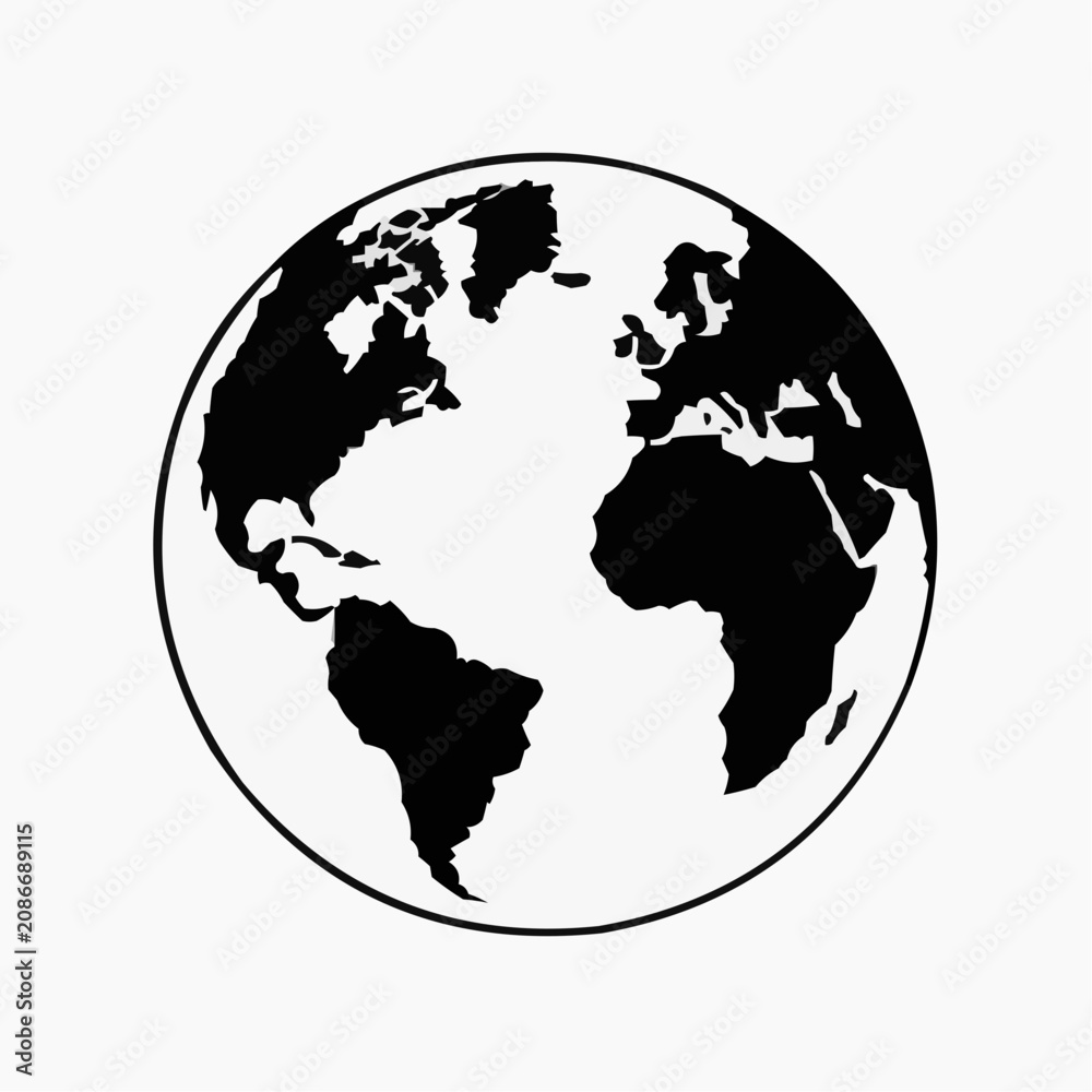 Obraz premium world map vector