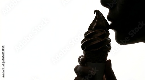 Summer Ice cream Treat Close Up