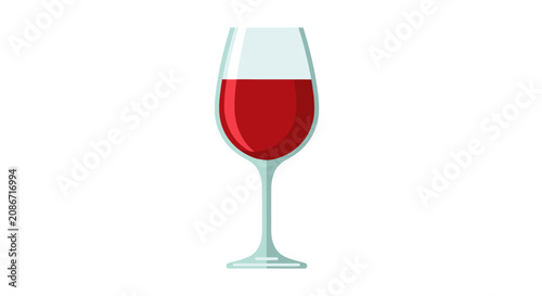 Photos Red wine in a glass cup.