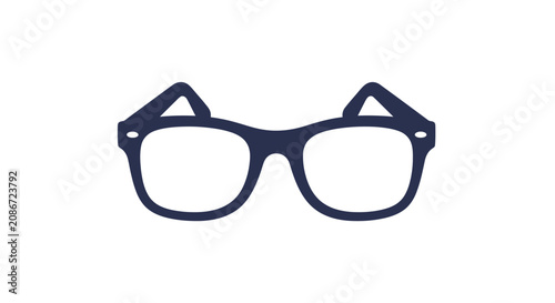 Canvastavla Vintage Black Eyeglasses for Adults.