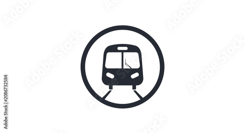 Foto No Bus Traffic Public Transport Sign.