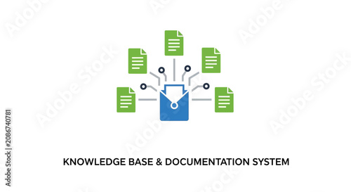 Knowledge Base Documentation System Icon.