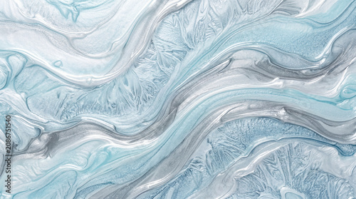 Arctic Glass Acrylic Wallpaper