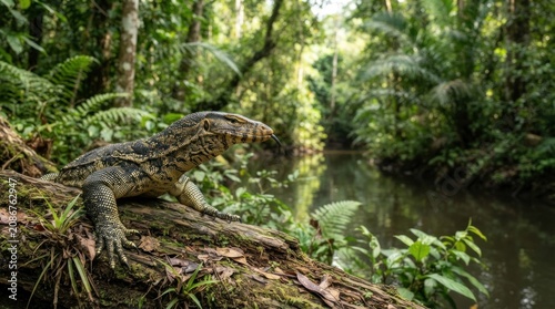 lizard on the tree