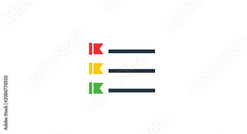 Fotografía Colorful Equal Sign Symbols.