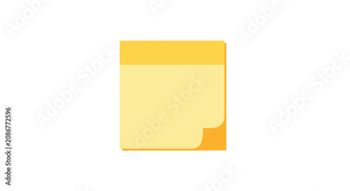 Photos Yellow Sticky Note Paper Square.