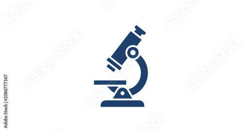 Bild auf Leinwand Microscope Instrument for Laboratory Research.