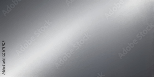Obraz na plátně A metallic brushed texture creates a sophisticated and modern backdrop, with a bright diagonal highlight reflecting light across the surface, suggesting a sense of depth and shine