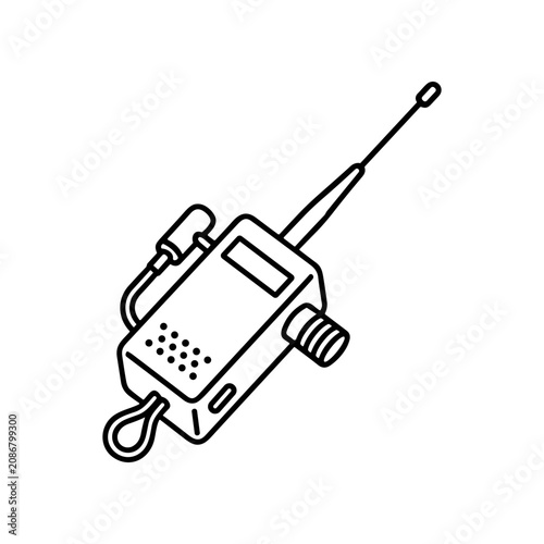Vintage Two Way Radio Device.