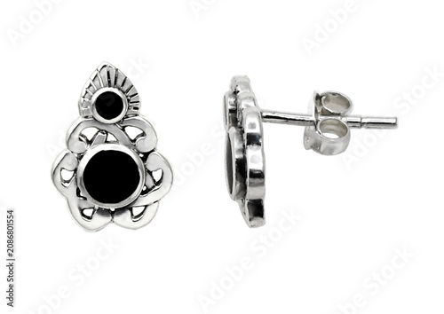 Earrings Silver Stone