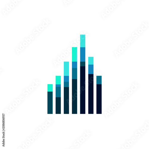 Color Block Audio Visualizer