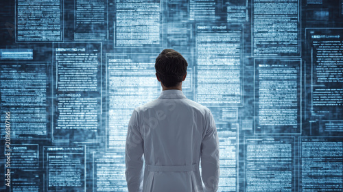 Real-Time Document Generation by AI on High-Tech Screen