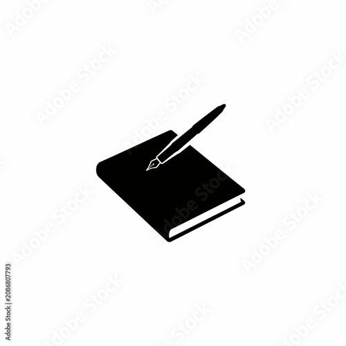 notebook and pen