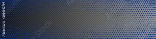Fotografi Blue halftone dots gradient