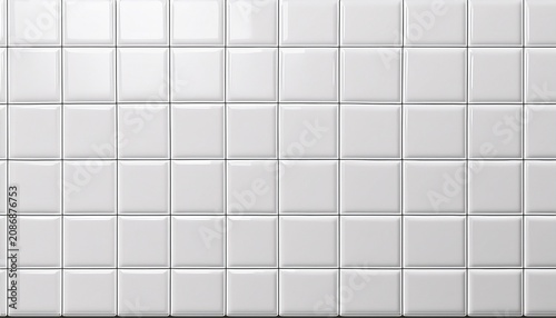 seamless smooth white modern glossy ceramic square tiles background texture transparent overlay kitchen or bathroom wall floor or countertop luxury porcelain interior repeat pattern 3d rendering
