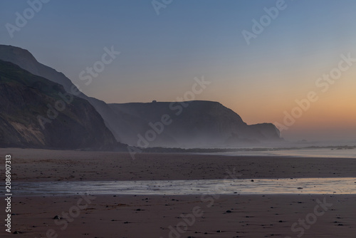 Canvastavla Castelejo beach at sunset
