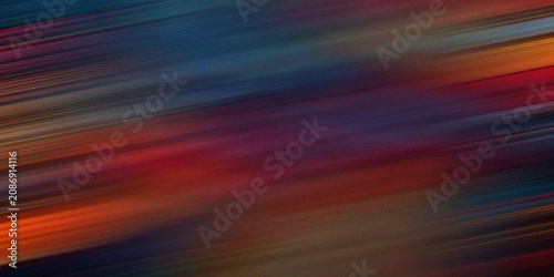 Canvastavla Abstract motion blur background with vibrant diagonal light streaks in dark colors for dynamic visual and fast pace energy art