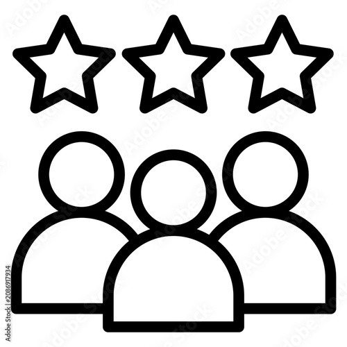 costomer rating icon