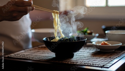 mie rebus enak, masih panas