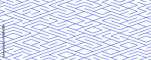 Cuadro en lienzo Geometric line