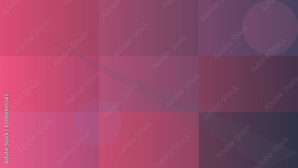 Obraz premium Geometric, pink, purple, gradient background, abstract shapes, vector design elements
