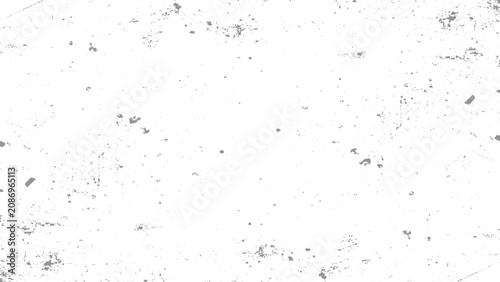 Fényképezés white grunge background with scattered black gray specks smudges and scratches c