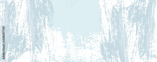 Abstract Blue Watercolor Drip Texture Background