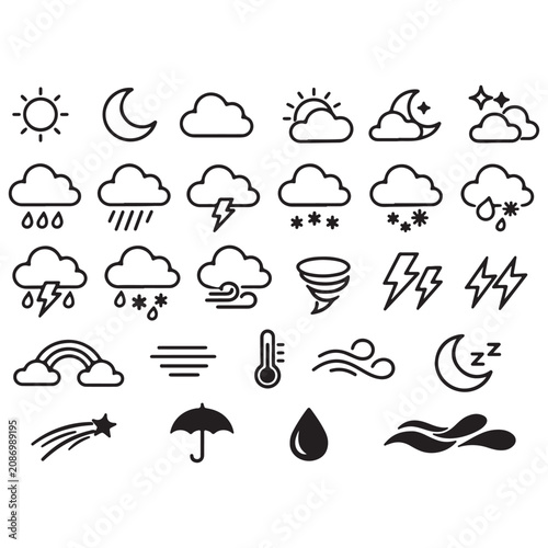 weather icon set