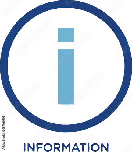 information symbol icon vector illustration design