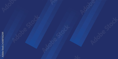 Фотография Abstract blue background with glowing geometric lines