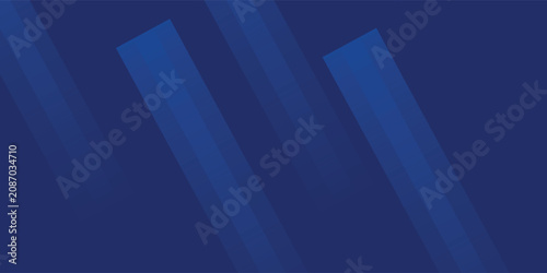 Foto Abstract blue background with glowing geometric lines