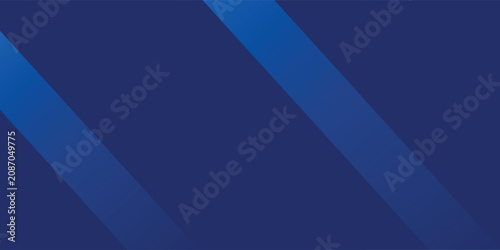 Foto Abstract blue background with glowing geometric lines