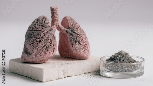 PM2.5 Air Pollution Impact on Lungs