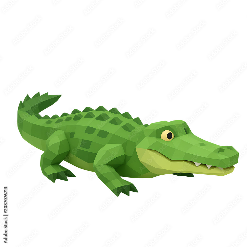 Fototapeta premium Peaceful Alligator 