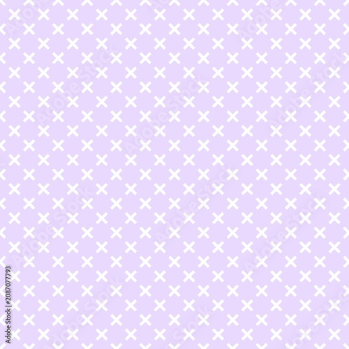 Lavender Pastel Cross Seamless Pattern Background