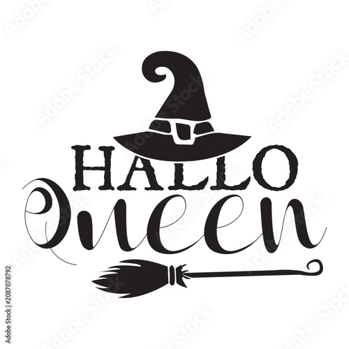 Tableau sur toile hallo queen