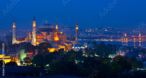Fotografía Valuable photographs from the period when Hagia Sophia was a church