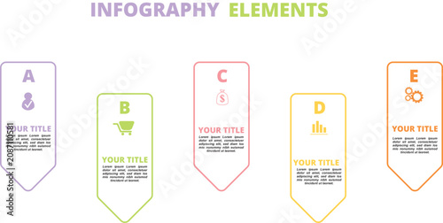 Modern Infographic Vector Banner
